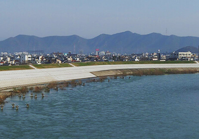 長良川東島地区護岸工事